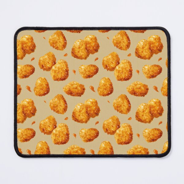 Item preview, Chicken Nugget Pattern – Funny Food Pattern designed and sold by Meiersbeste.
