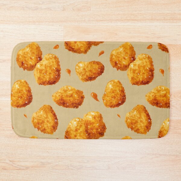 Item preview, Chicken Nugget Pattern – Funny Food Pattern designed and sold by Meiersbeste.
