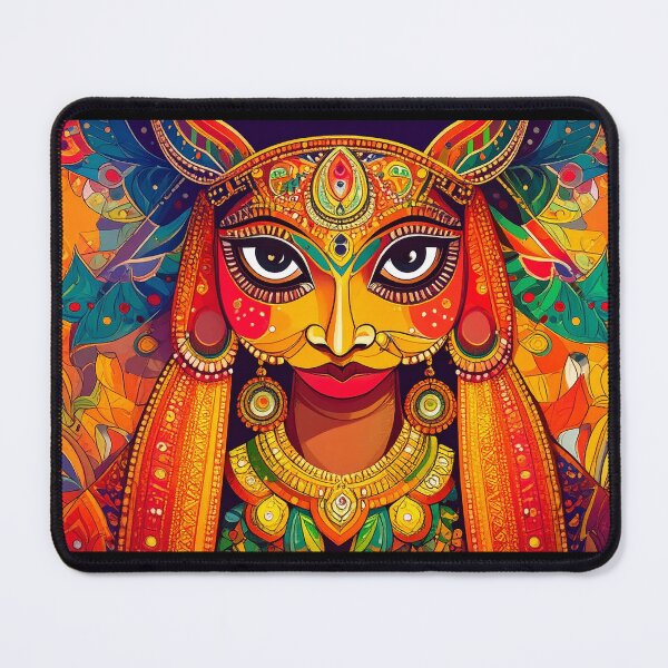 Item preview, Frida Kahlo in Indian Folk Art designed and sold by Watelse.