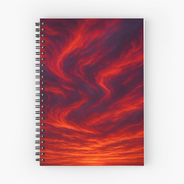 Item preview, Fiery Red Sunset Sky designed and sold by SassyArtistry.