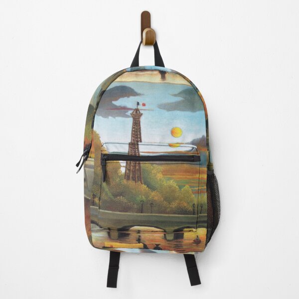 Item preview, Seine and Eiffel-tower in the sunset (1910) | Henri Rousseau designed and sold by Oliveirallan.