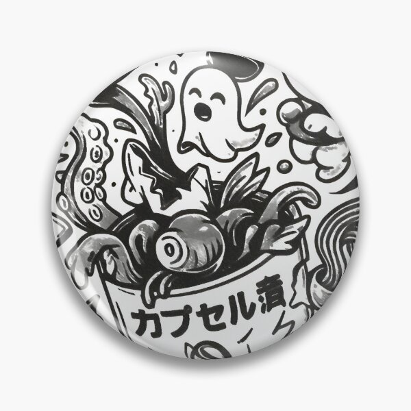 Item preview, Insert Coin for Madness - Cursed Capsule Machine Japanese Gacha designed and sold by Alchemy Ink.