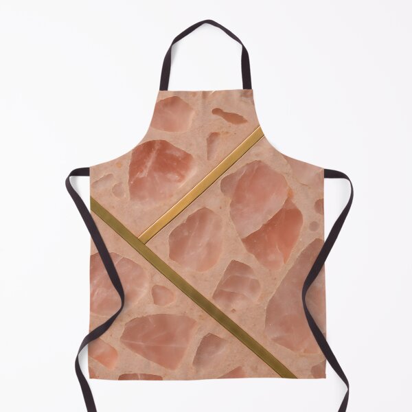 Item preview, Pink Terrazzo Tile with Gold Lines designed and sold by SassyArtistry.