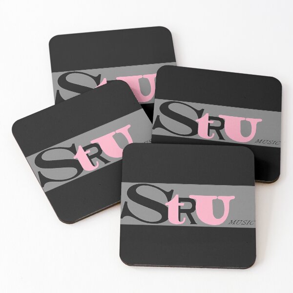 Item preview,  Grey Background - Stru Music - Pink  Black designed and sold by MistGribben.