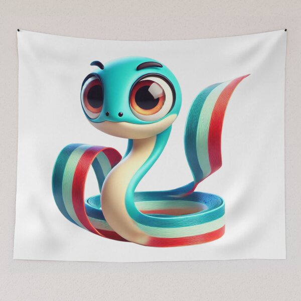 Item preview, Adorable Ribbon Eel designed and sold by Sillytoe.