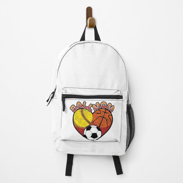 Item preview, Ball Mom Heart Design Softball Basketball Soccer Sports designed and sold by ArtDesignTp.