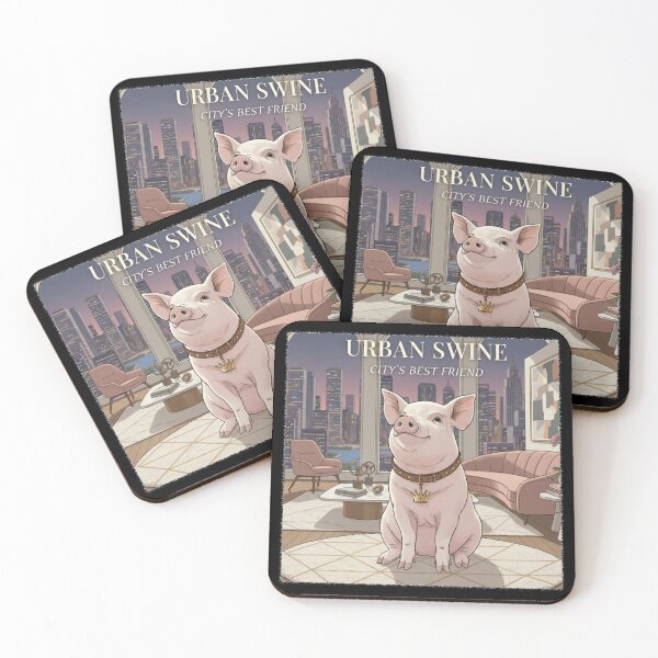 Item preview, Urban Swine: City's Best Friend designed and sold by Studio Yvonne .