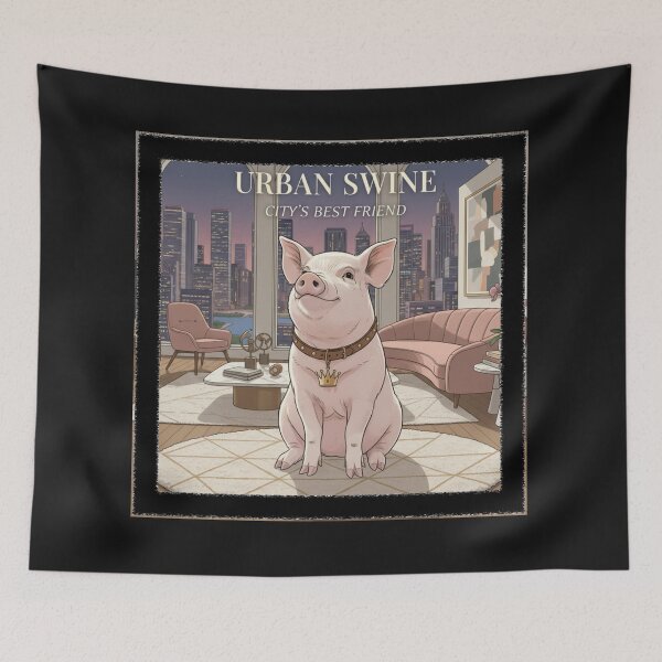 Item preview, Urban Swine: City's Best Friend designed and sold by Studio Yvonne .