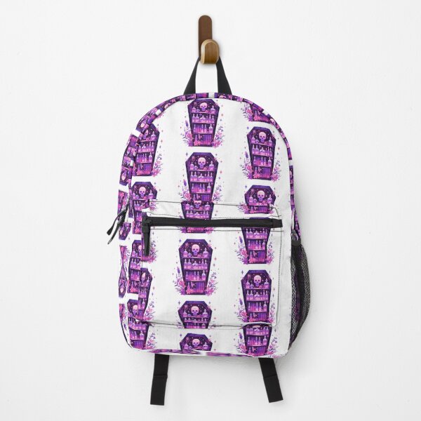 Item preview, Spooky coffin bookcase designed and sold by MendaciousMina.