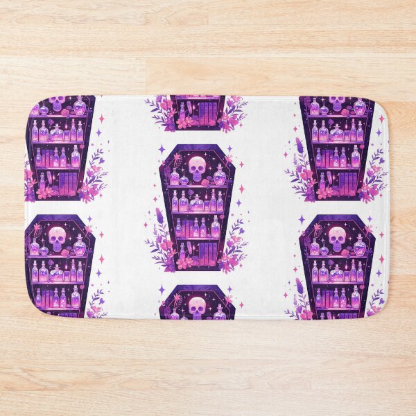 Item preview, Spooky coffin bookcase designed and sold by MendaciousMina.