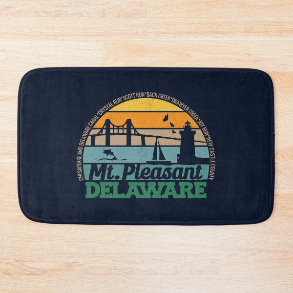 Item preview, Mt. Pleasant Delaware Retro Sunset Local Pride Logo  designed and sold by CRHPOD20.