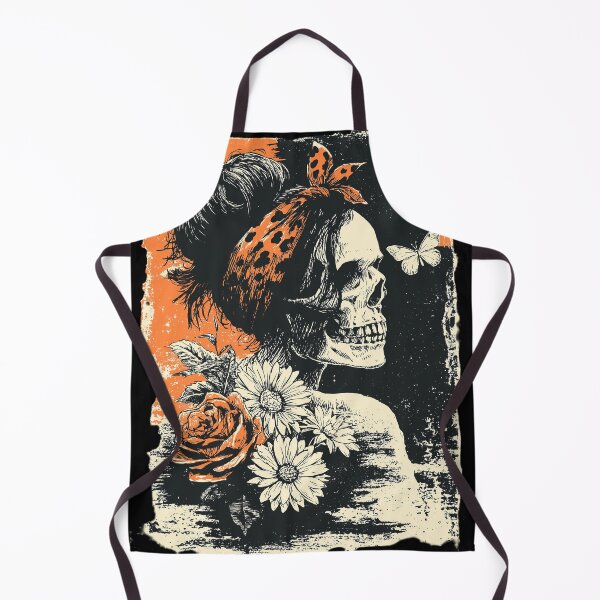 Item preview, Skull Mama Vintage Halloween Distressed Retro Gothic Aesthetic designed and sold by JessArty ⭐⭐⭐⭐⭐.