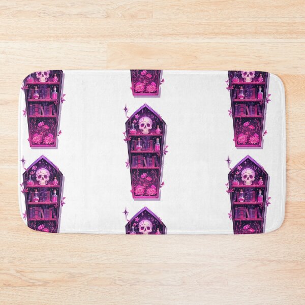 Item preview, Spooky coffin bookcase designed and sold by MendaciousMina.