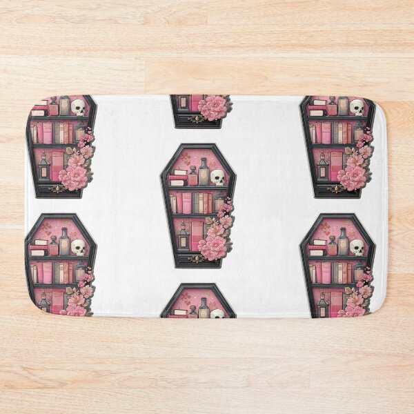 Item preview, Spooky coffin bookcase designed and sold by MendaciousMina.