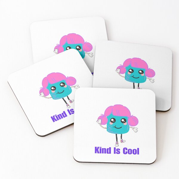 Item preview, Smarsh Says: Kind Is Cool – Whimsical Character Art designed and sold by DoItAwesomely.