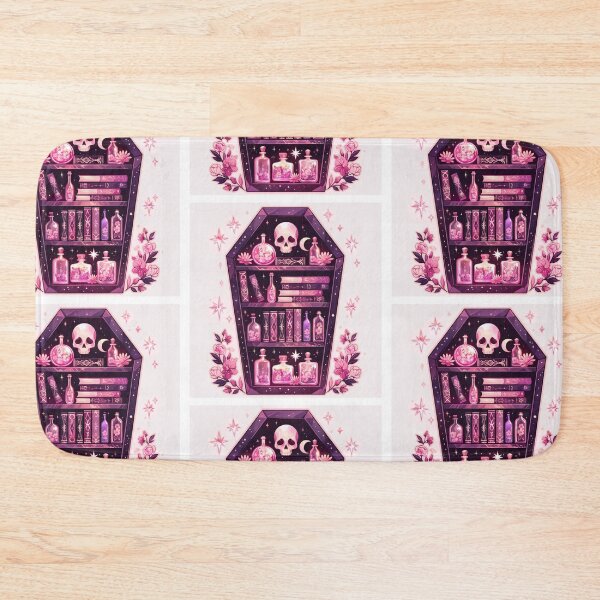 Item preview, Spooky coffin bookcase designed and sold by MendaciousMina.