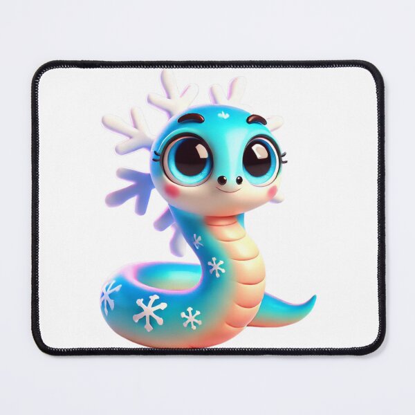 Item preview, Adorable Snowflake Eel designed and sold by Sillytoe.
