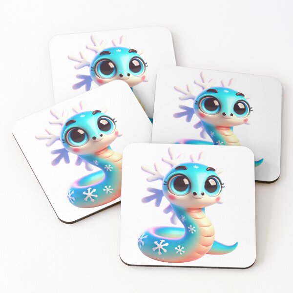 Item preview, Adorable Snowflake Eel designed and sold by Sillytoe.