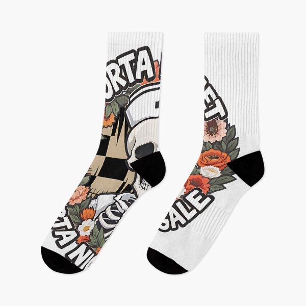 Item preview, Sorta Ratchet Sorta Nightingale Funny Nurse Skull Floral Design designed and sold by ArtDesignTp.