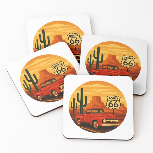 Item preview, Route 66 Old School Red F100 designed and sold by Interstellar Lotus .