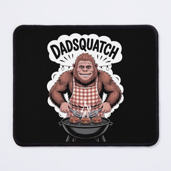 Item preview, Dadsquatch – Bigfoot Grill Master designed and sold by Enea Kelo.