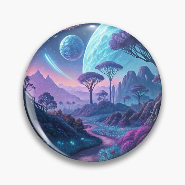 Artikelvorschau, Alien World Twilight entworfen und verkauft von MugnificentShop.