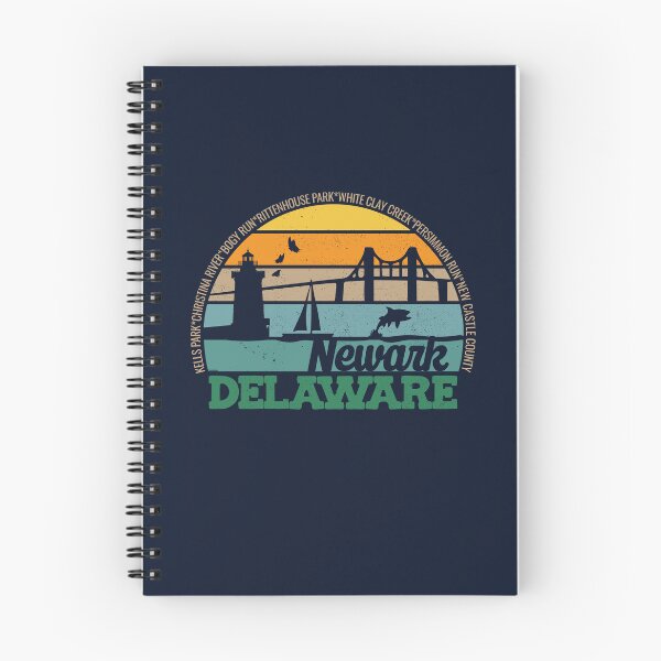 Item preview, Newark Delaware Retro Sunset Local Pride Logo  designed and sold by CRHPOD20.
