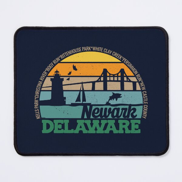 Item preview, Newark Delaware Retro Sunset Local Pride Logo  designed and sold by CRHPOD20.