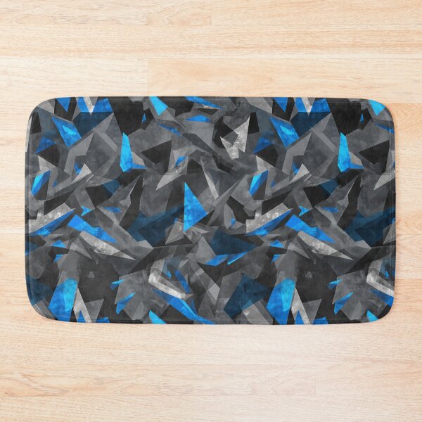Item preview, Geometric Camouflage Pattern – Blue Gray Urban Design designed and sold by Meiersbeste.