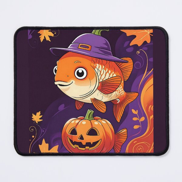 Item preview, Pumpkin Witch Fish designed and sold by DariaCraft.