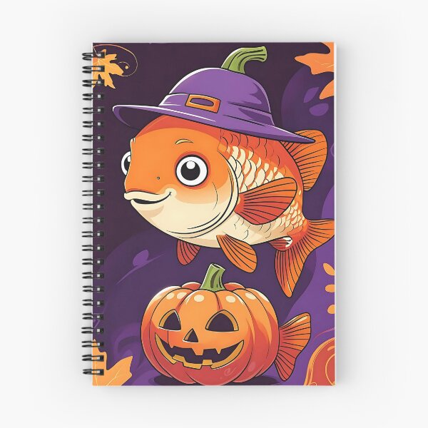 Item preview, Pumpkin Witch Fish designed and sold by DariaCraft.