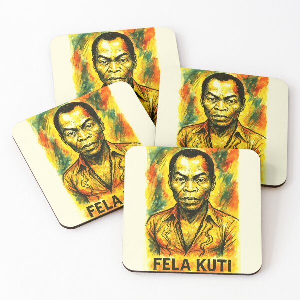 Item preview, Fela Kuti designed and sold by Sarcastic designs.