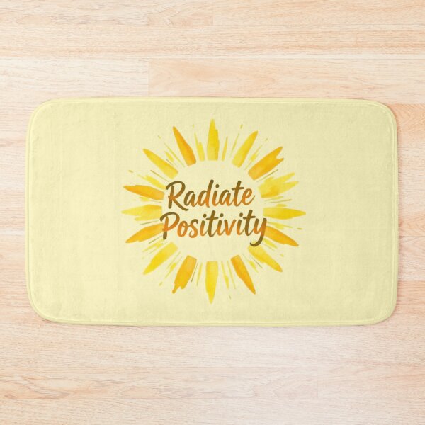 Item preview, Radiate Positivity Sunny Inspirational Design designed and sold by NewAspect.