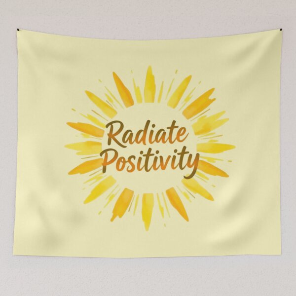 Item preview, Radiate Positivity Sunny Inspirational Design designed and sold by NewAspect.