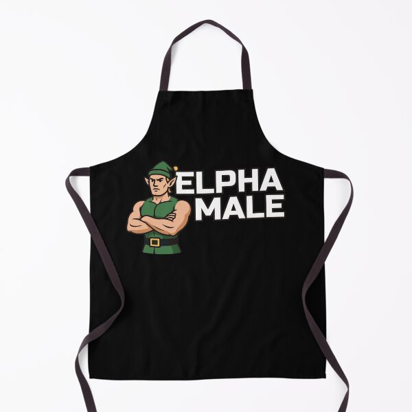 Item preview, Elpha Male Christmas Elf Alpha Parody designed and sold by UNK-Fatigues.