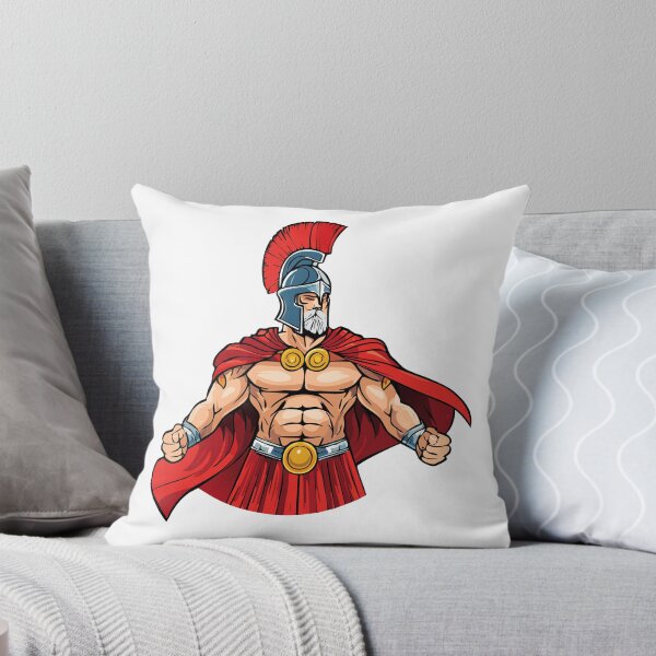 Item preview, Powerful ancient old warrior ready for battle, Spartan or Trojan warrior with helmet, Ancient Greek muscular Warrior, designed and sold by Danler.
