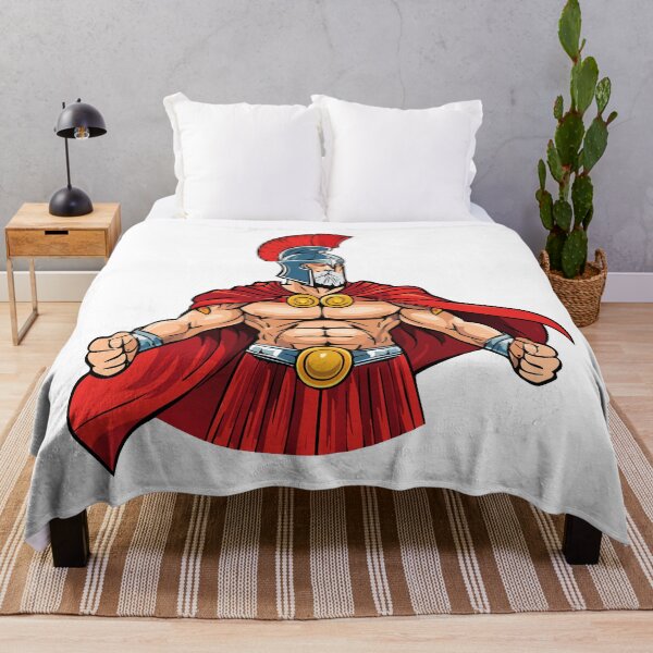 Item preview, Powerful ancient old warrior ready for battle, Spartan or Trojan warrior with helmet, Ancient Greek muscular Warrior, designed and sold by Danler.