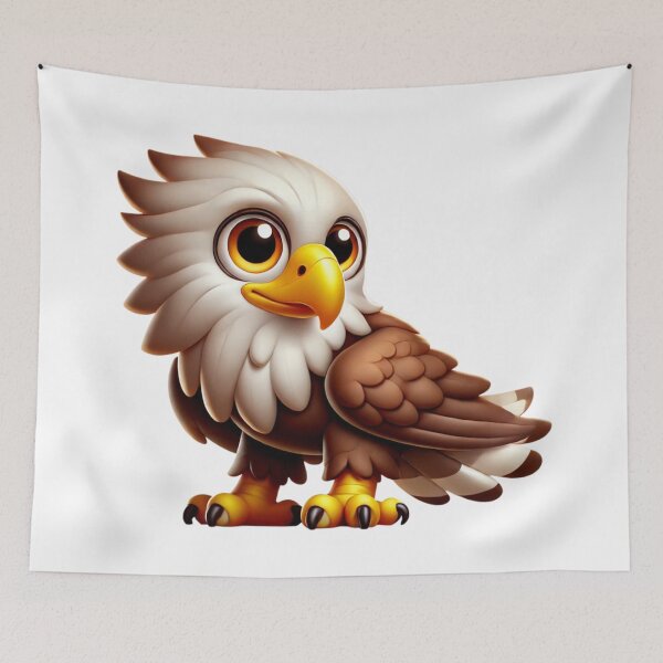 Item preview, Adorable White-Tailed Eagle designed and sold by Sillytoe.