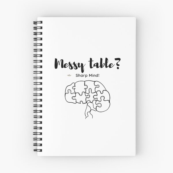 Item preview, Messy Table? Sharp Mind designed and sold by thehsnomads.