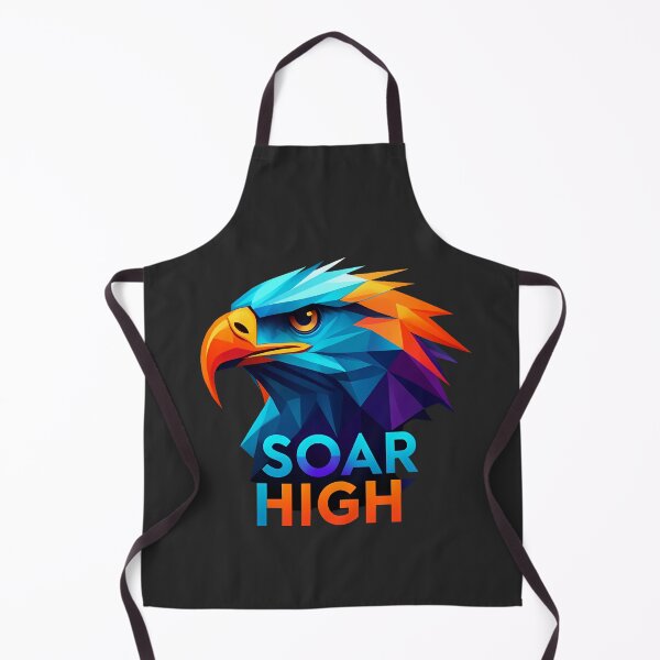 Item preview, Copy of Soar High – Geometric Eagle Head Motivational Design designed and sold by Raslanity.