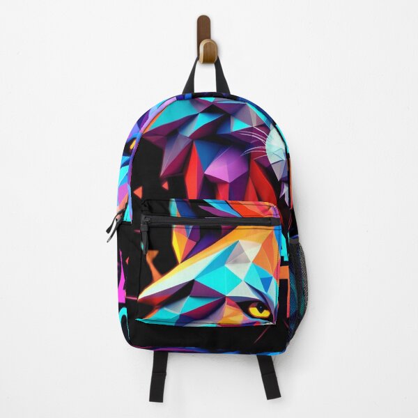 Item preview, UNLEASH YOUR INSTINCT – Bold Geometric Wolf Head Motivational Design designed and sold by Raslanity.