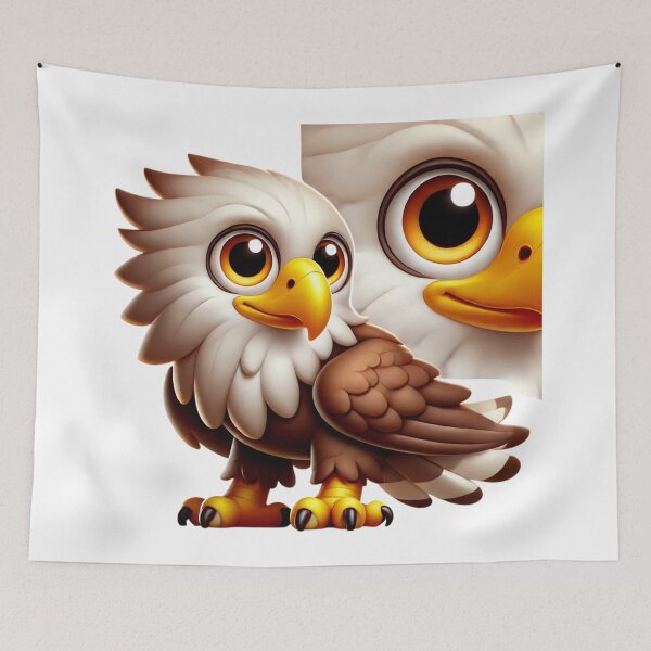 Item preview, Cute White-Tailed Eagle designed and sold by Sillytoe.