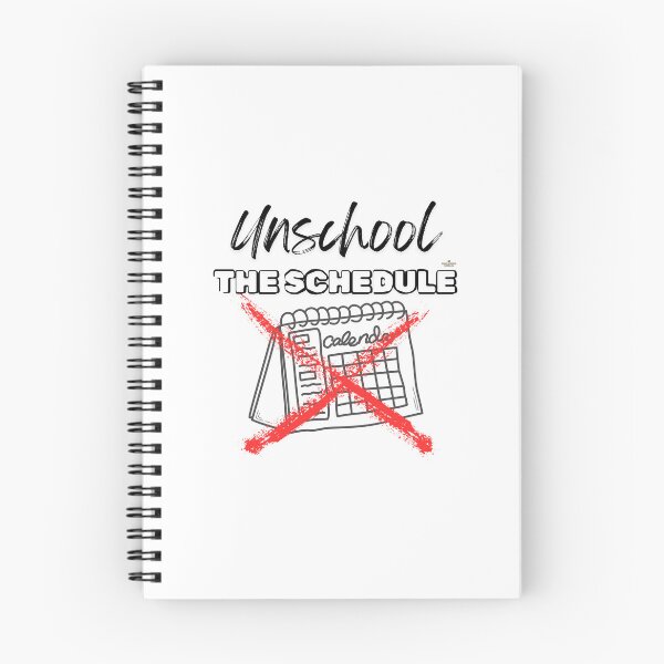 Item preview, Unschool the Schedule  designed and sold by thehsnomads.