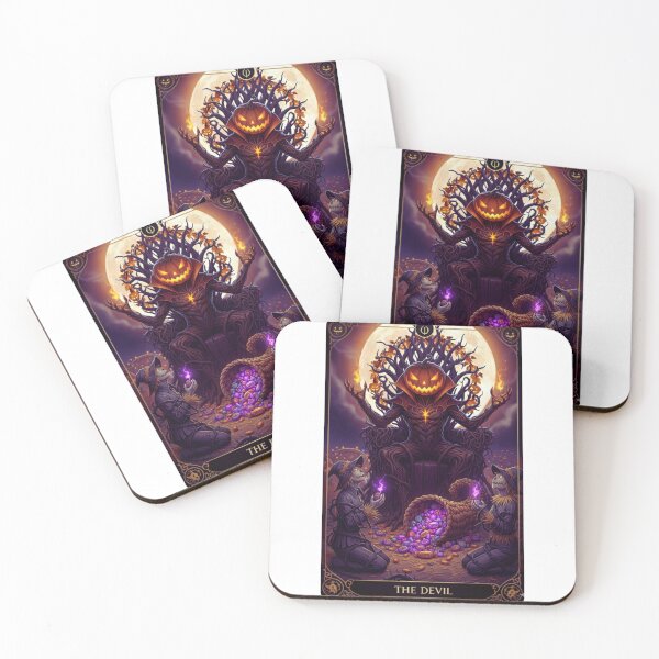 Item preview, Halloween Tarot: Trick or Treat with The Devil designed and sold by NewGenWitchcraft.