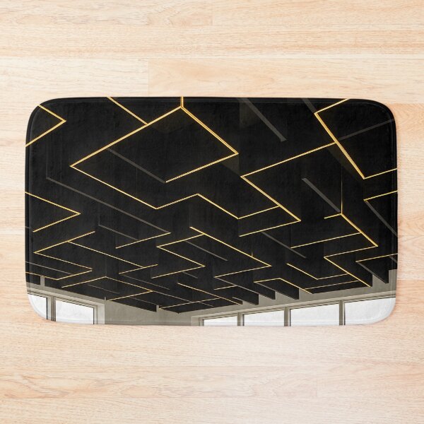 Item preview, Modern Black Ceiling with Gold Lighting designed and sold by SassyArtistry.
