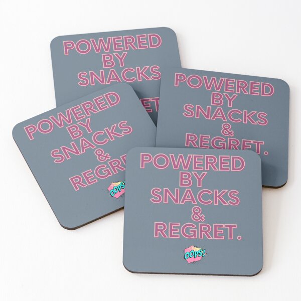 Item preview, Powered By Snacks & Regret designed and sold by Moyeri.