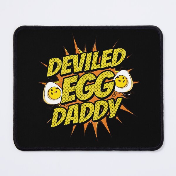 Item preview, Deviled Egg Daddy Funny Pop Art Cartoon Food Pun Design designed and sold by ArtDesignTp.
