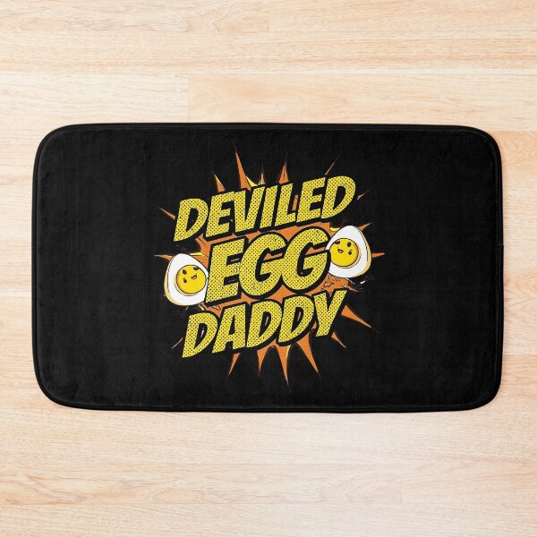 Item preview, Deviled Egg Daddy Funny Pop Art Cartoon Food Pun Design designed and sold by ArtDesignTp.