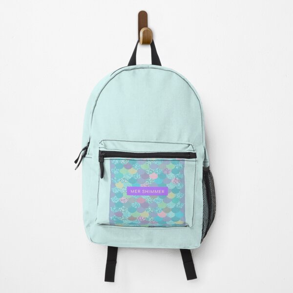 Item preview, Mer Shimmer — Scales in Foam Green & Blue designed and sold by Novel Works Studio.