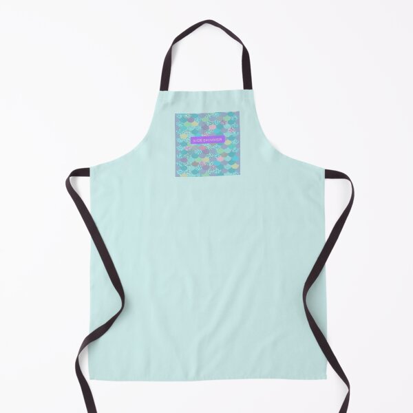 Item preview, Mer Shimmer — Scales in Foam Green & Blue designed and sold by Novel Works Studio.